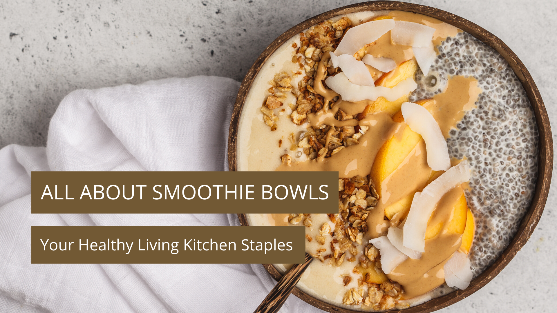 Nothing like a super food to give your smoothie bowl a boost