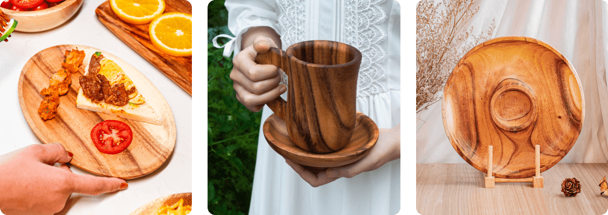 Acacia Wood Kitchenware