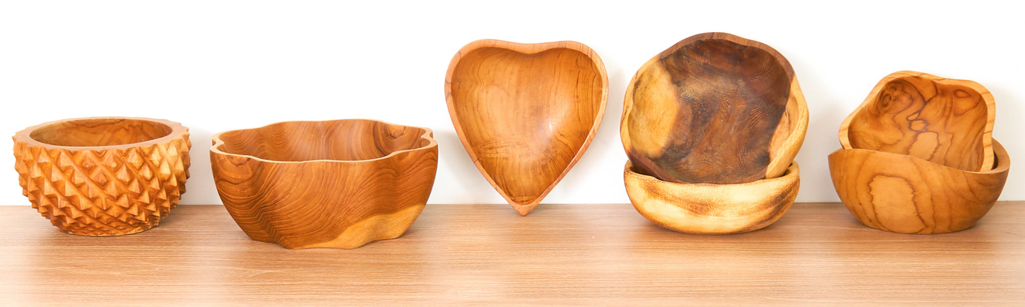 Heart Bowl, Made From Acacia Wood
