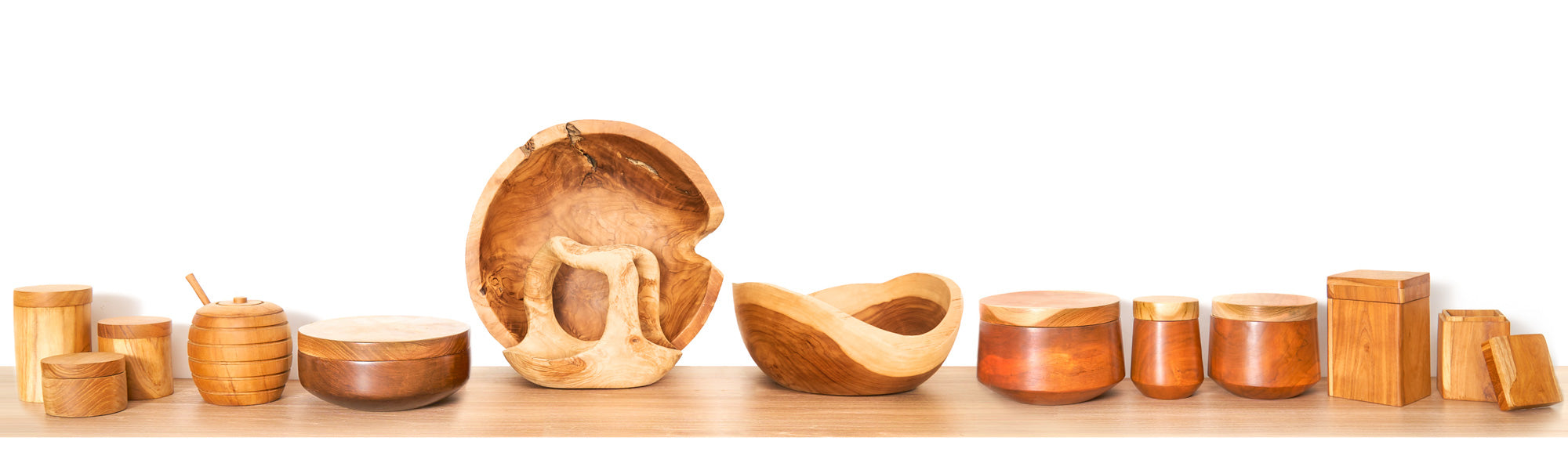 Wooden Tea Cup Sets  Japan-Inspired Luxury - Rainforest Bowls