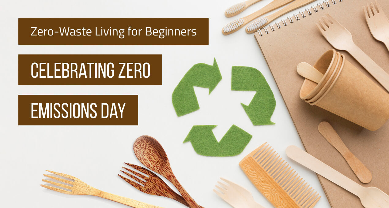 Zero-Waste Living for Beginners: Celebrating Zero Emissions Day (Updated 2020)