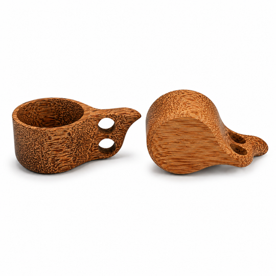 Coconut Wood Kuksa Drink Cups