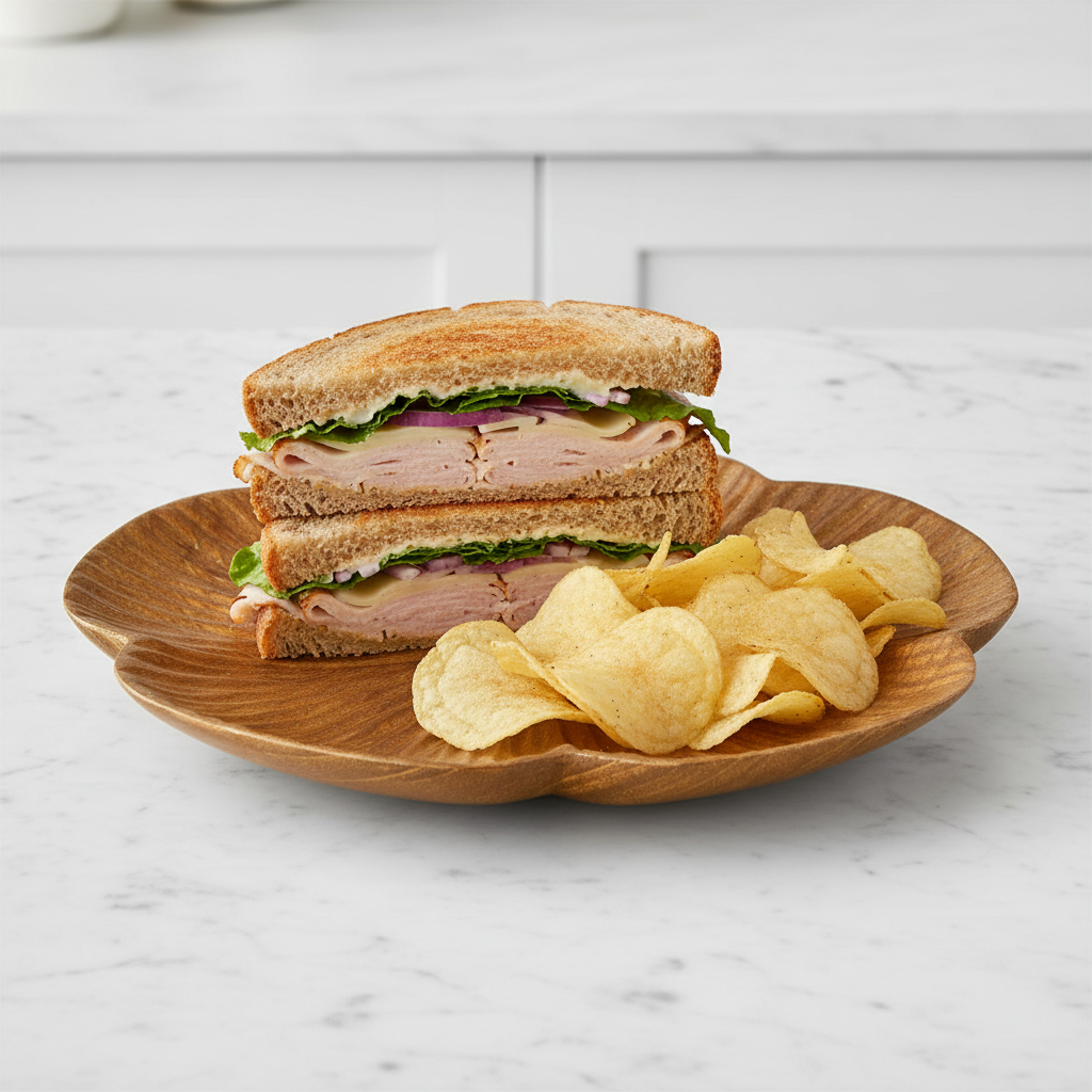 Flower Tenzara Teak Wood Dinner Serving Plate – Rainforest Bowls