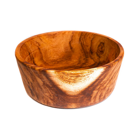 Straight Side Acacia Wood Bowl - Jumbo