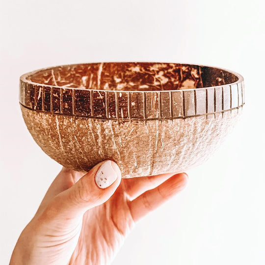 Two-Toned Coconut Bowl