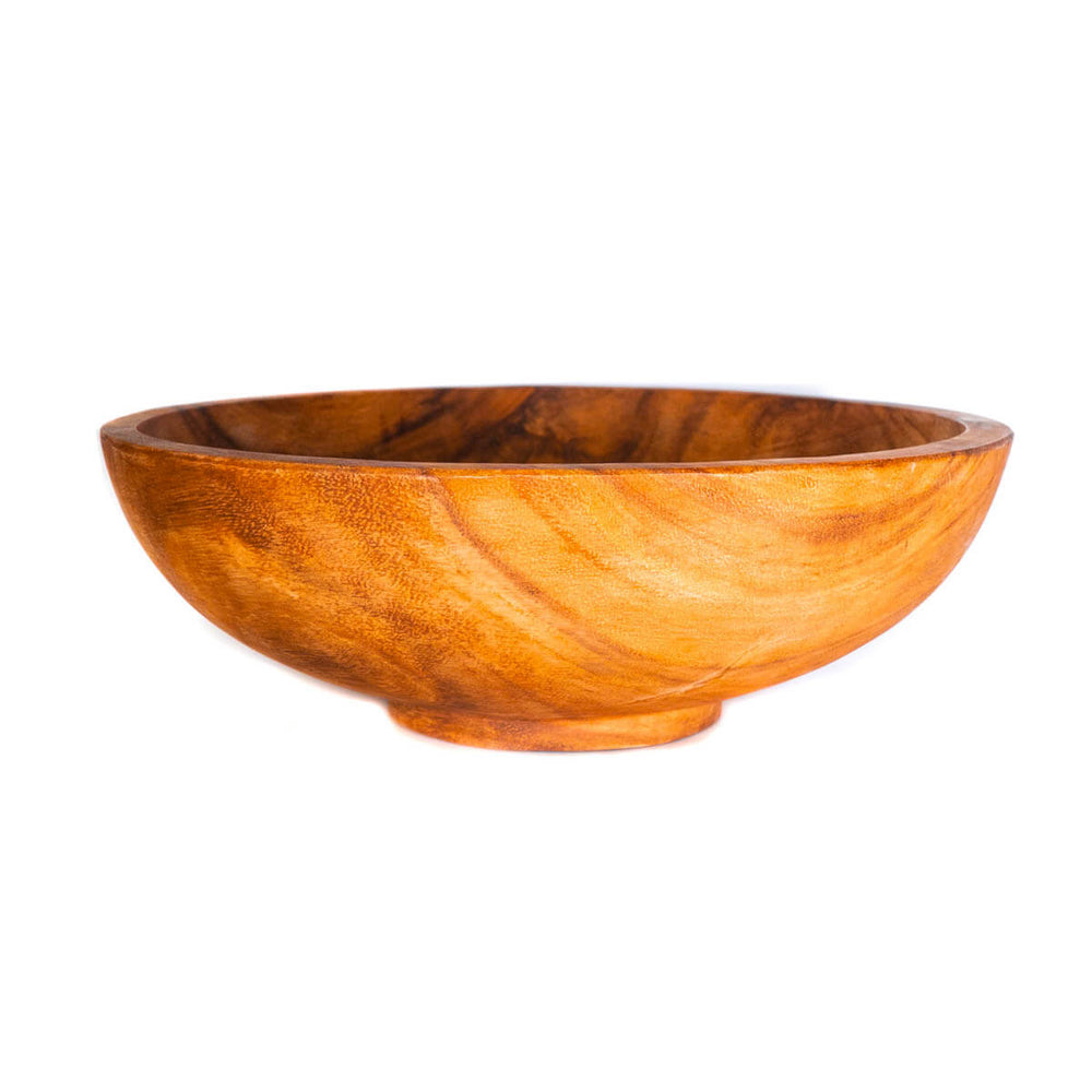 Handcrafted Kitchenware, Acacia Wood Salad Set With Bowls