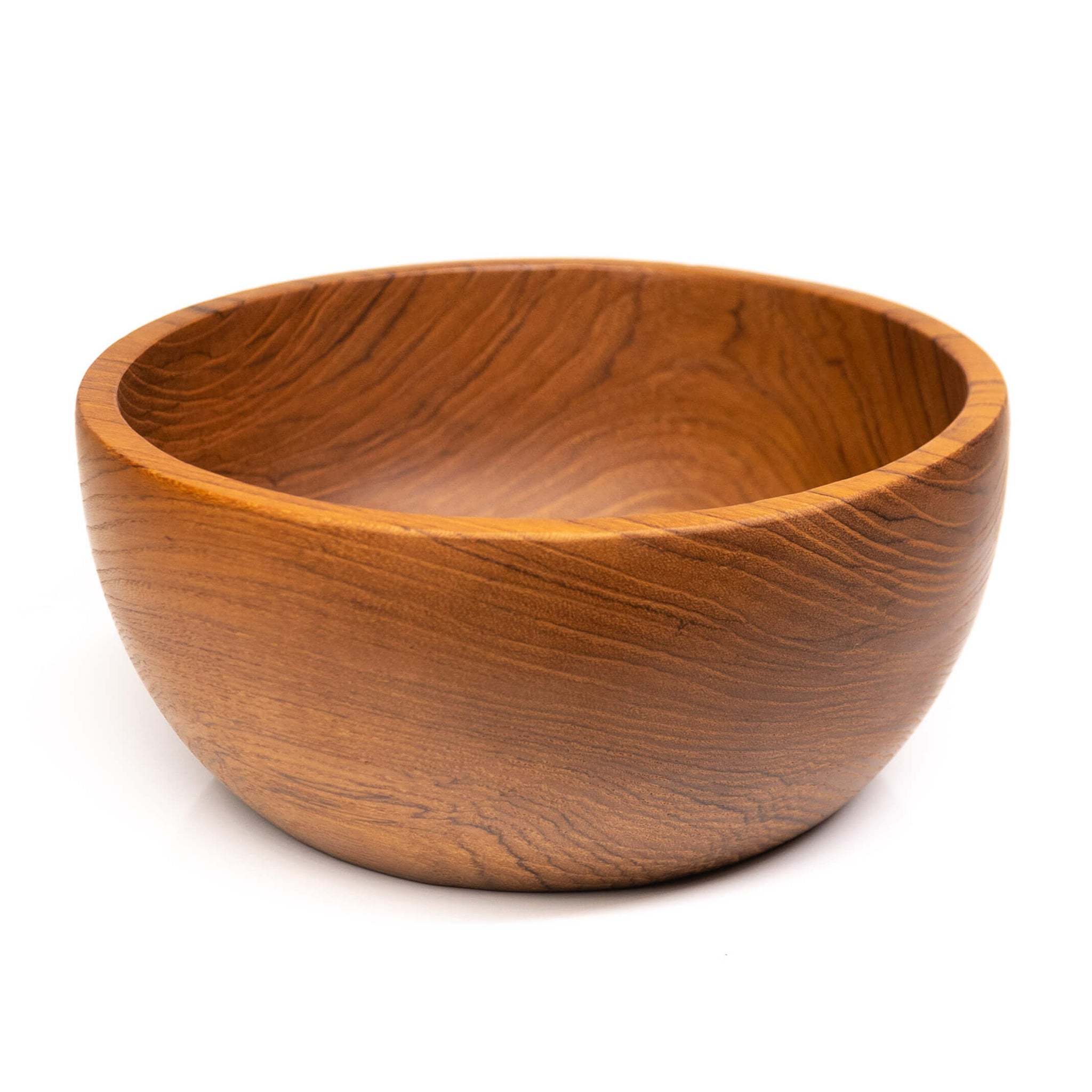 Wooden Handmade Bowl Teak Wood Premium Quality Size 10cm wide upper newest side x 5 cm Height Handmade Bowl