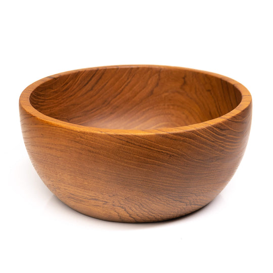 Classic Teak Wood Bowl - Large