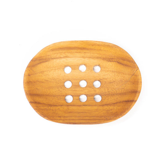 Classic Teak Wood Soap Dish