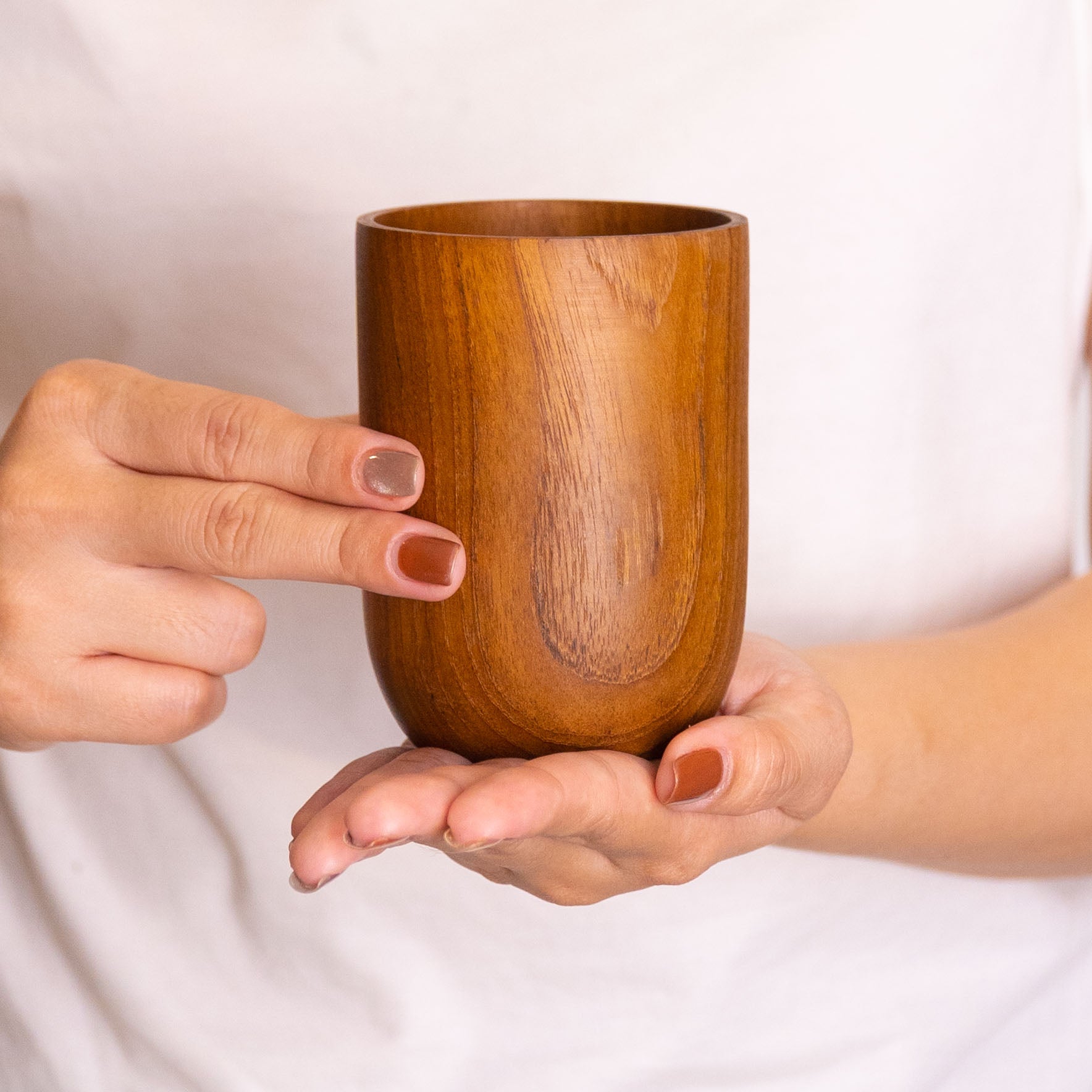 Classic Teak Wood Cups - Small – Rainforest Bowls