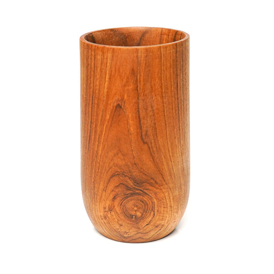Classic Teak Wood Cup - Tall
