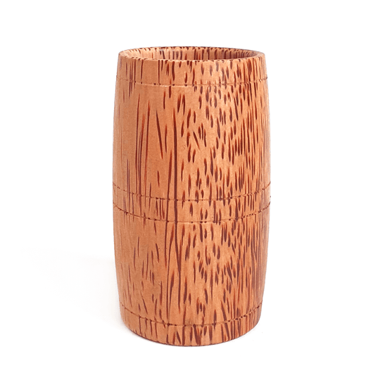 Coconut Wood Barrel Mug
