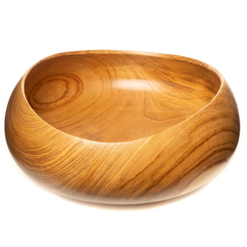 Curved Hachi Serving Bowl with Stand