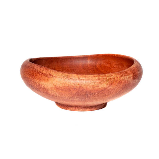 Curved Doussie Wood Bowl - Regular