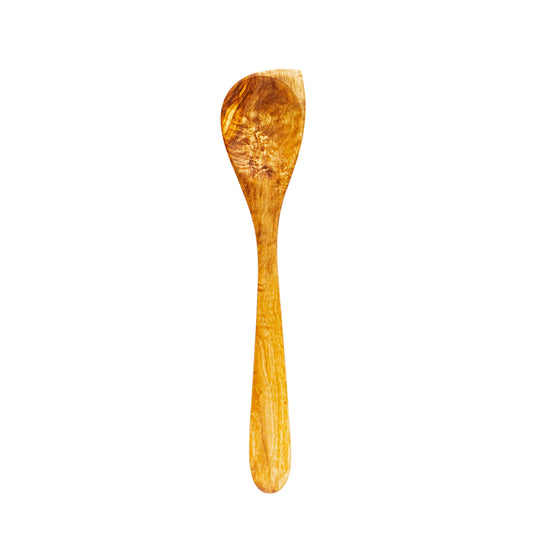 Edge Olive Wood Serving Spoon