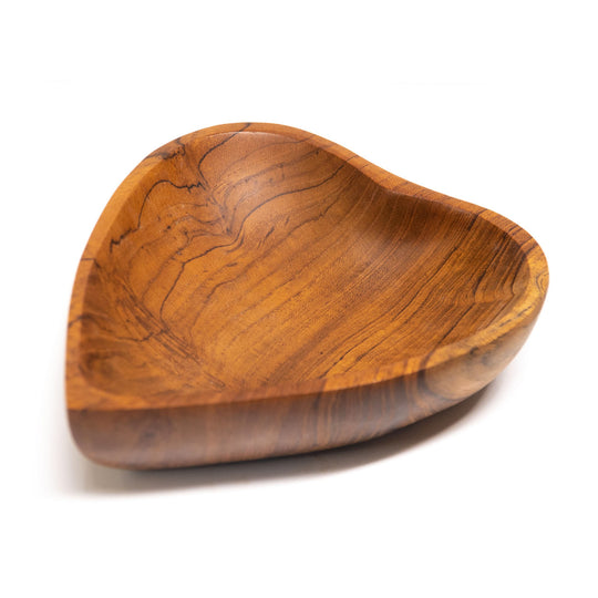 Heart Teak Wood Bowl