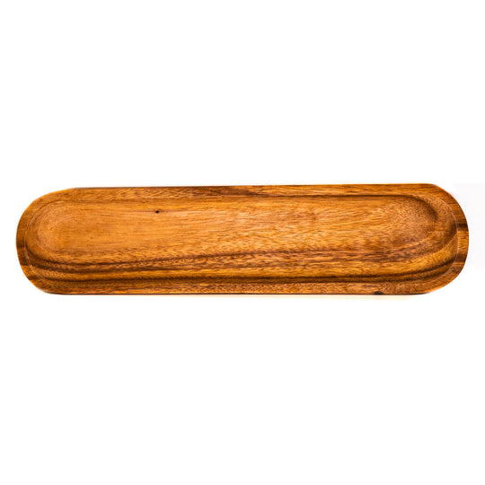 Long Oval Acacia Wood Platter