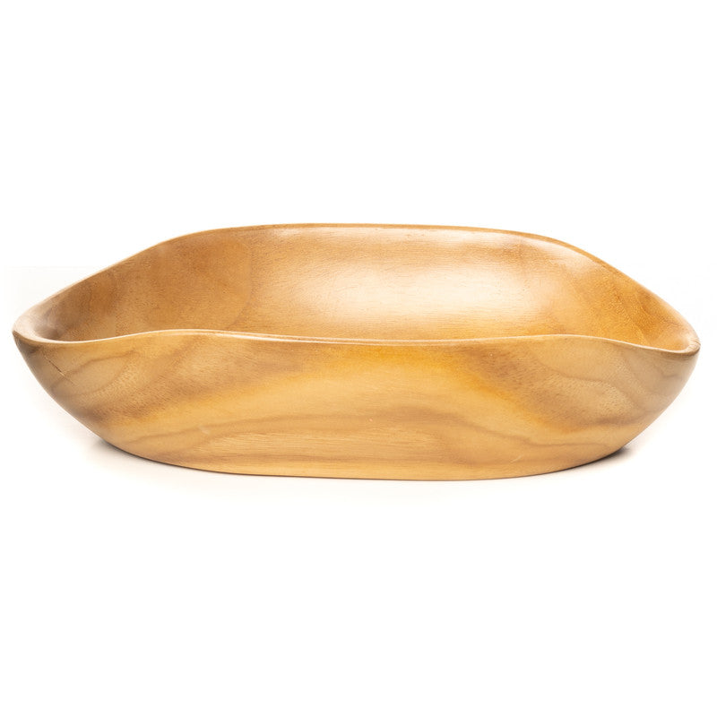 Oval Yakizara Teak Wood Appetizer Plate – Rainforest Bowls