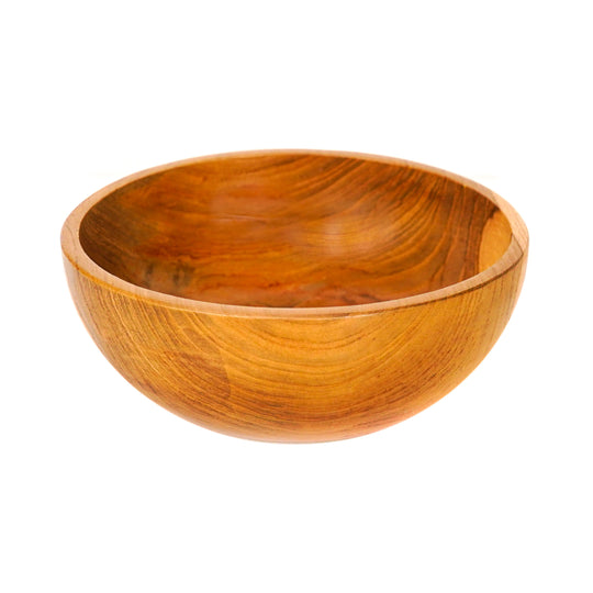 Round 6" Teak Wood Bowl - Regular