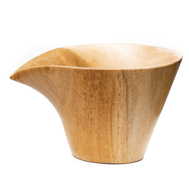 Sosu Teak Wood Bowl with Pour Spout – Rainforest Bowls