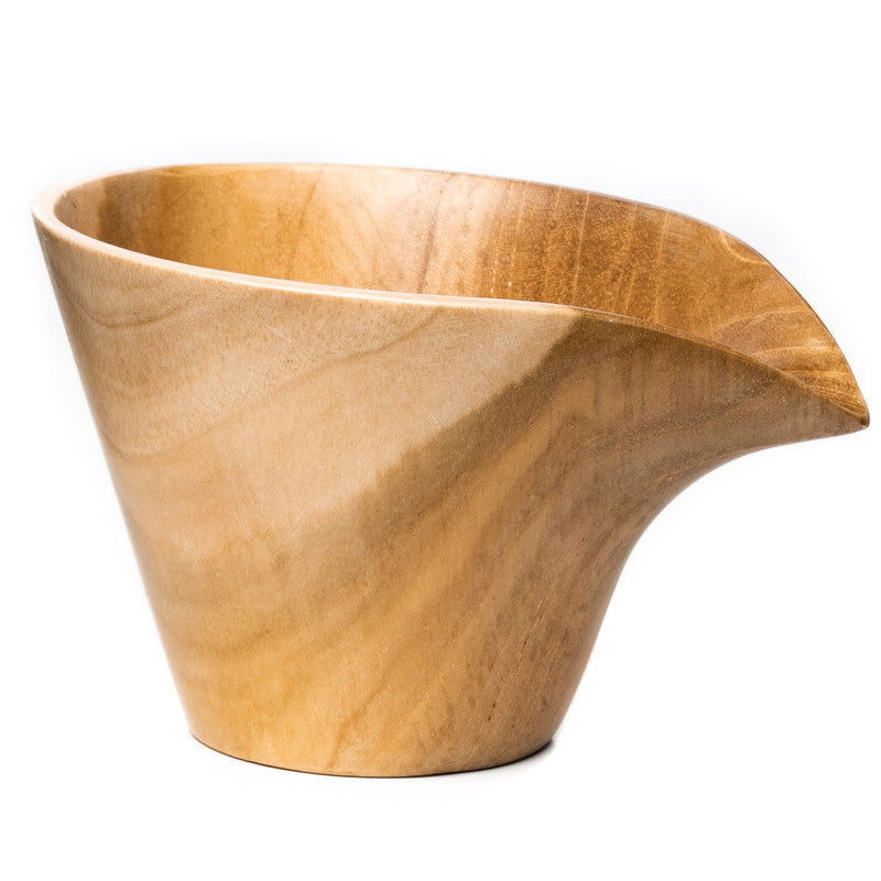 Sosu Teak Wood Bowl with Pour Spout – Rainforest Bowls