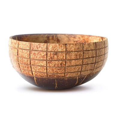Grid Coconut Bowl
