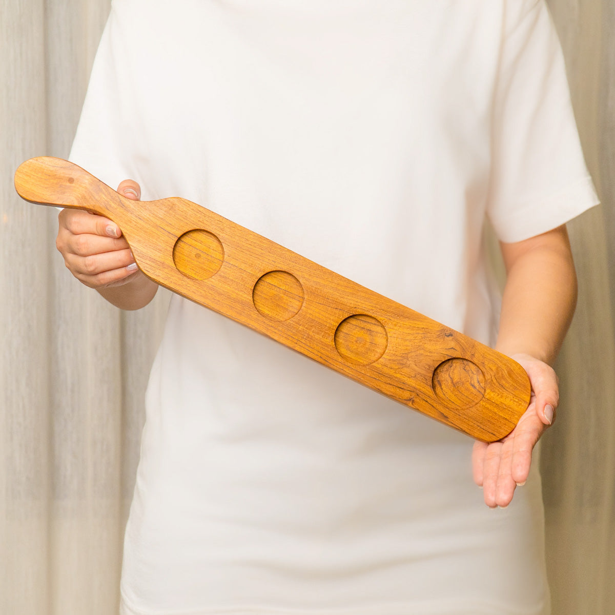 Pasta rolling pin, Exotic wood, Christmas gift for mother, kitchen fashion decorations