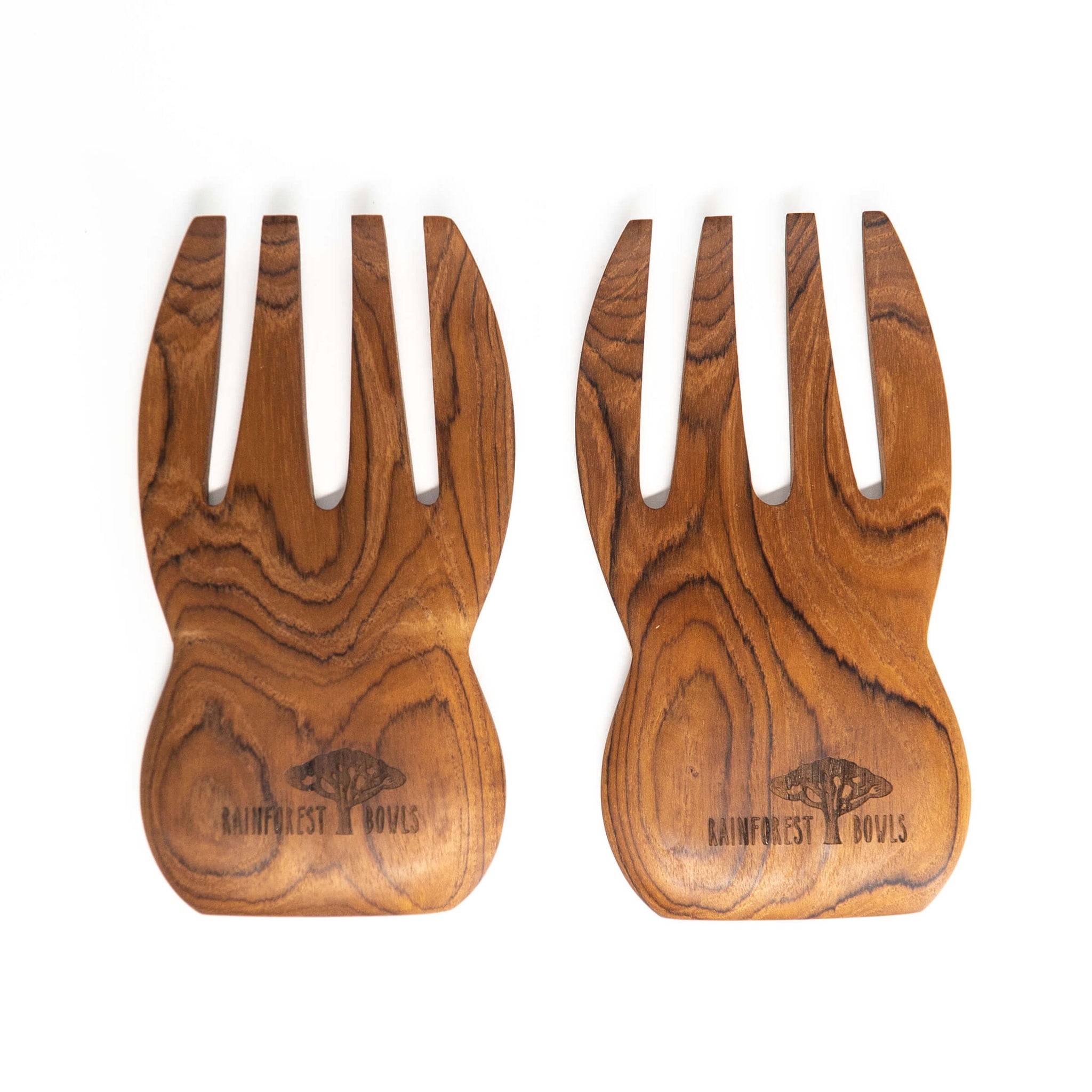 Teak Wood Kitchen Tools & Utensils - Durable & Natural | Rainforest Bowls