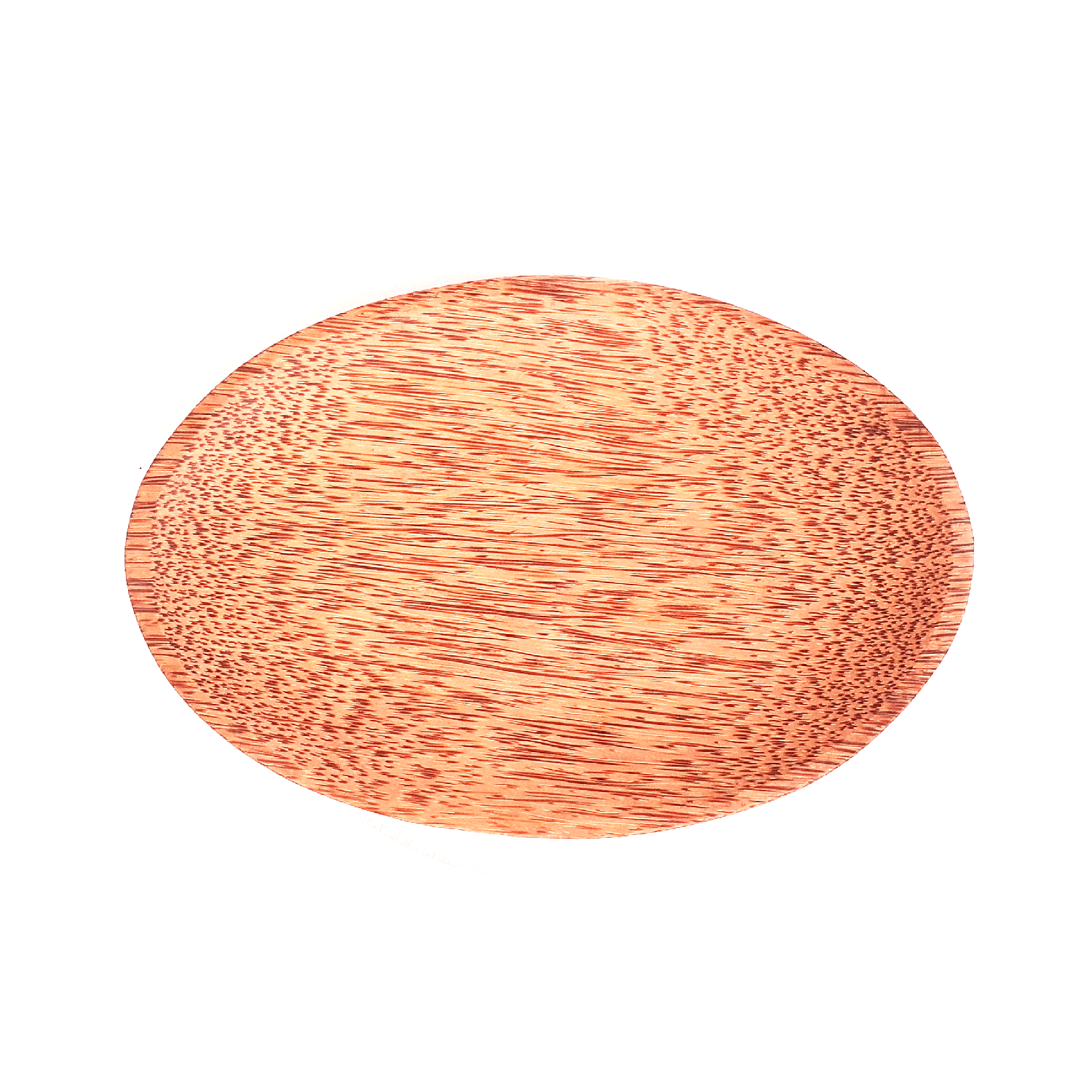 Oval Coconut Wood Plate